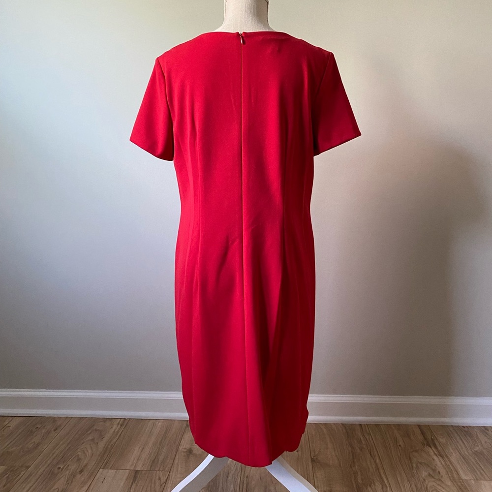 ALYX Red Scallop Hem Dress - Picture 5 of 9